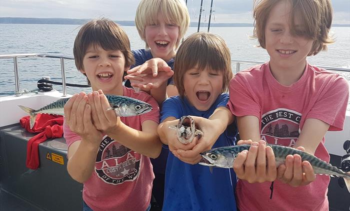 Great mackerel catch on an Epic Fishing Trip